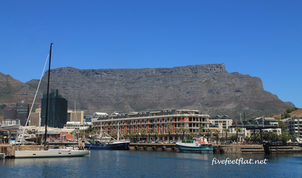 Table Mountain, seen from the Victoria & Albert Waterfront